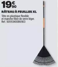 RÂTEAU À FEUILLES XL