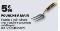 FOURCHE À MAIN