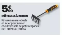 RÂTEAU À MAIN