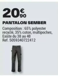 PANTALON SEMBER