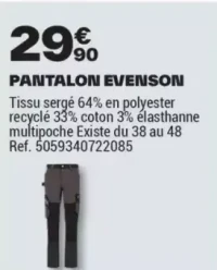 PANTALON EVENSON