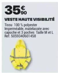 VESTE HAUTE VISIBILITÉ