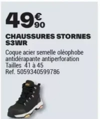 CHAUSSURES STORNES S3WR