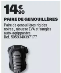 PAIRE DE GENOUILLÈRES