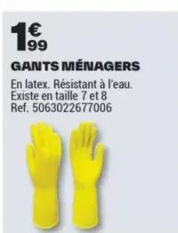 GANTS MÉNAGERS