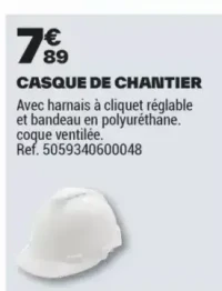 CASQUE DE CHANTIER