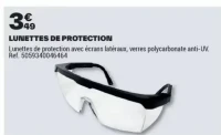 LUNETTES DE PROTECTION