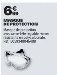 MASQUE DE PROTECTION