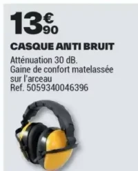 CASQUE ANTI BRUIT