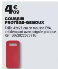 COUSSIN PROTÈGE-GENOUX