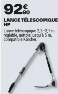 LANCE TÉLESCOPIQUE HP