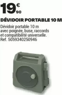 DÉVIDOIR PORTABLE 10 M