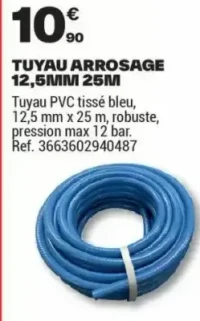 TUYAU ARROSAGE 12,5MM 25M