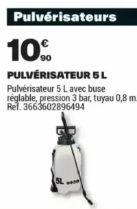 PULVÉRISATEUR 5 L