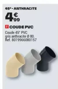 COUDE PVC