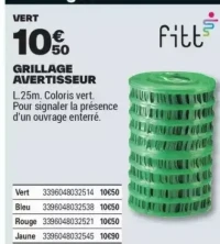 GRILLAGE AVERTISSEUR