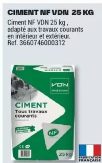CIMENT NF VDN 25 KG