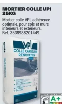 MORTIER COLLE VPI 25KG