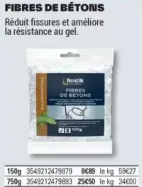 FIBRES DE BÉTONS