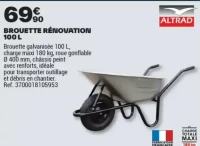 BROUETTE RÉNOVATION 100 L