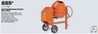 BÉTONNIÈRE ÉLECTRIQUE 250 L PRO