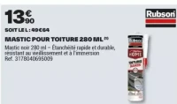 MASTIC POUR TOITURE 280 ML (1)