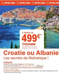 Croatie - S jour 7 nuits en formule tout inclus Club Coralia Medena 4*