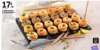 24 MINI BAGELS  À  RÉ CHAUFFER