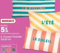 Coussin Poolside 30x50 cm