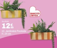 Jardinière Poolside H. 24 cm
