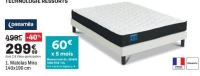 Matelas Mira 140x190 cm dreaméa