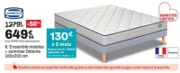 Ensemble matelas + sommier Détente 160x200 cm SIMMONS
