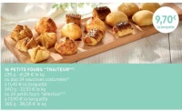 16 PETITS FOURS "TRAITEUR"