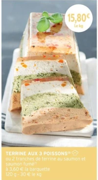 TERRINE AUX 3 POISSONS