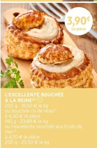 L'EXCELLENTE BOUCHÉE À LA REINE