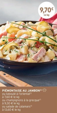 PIÉMONTAISE AU JAMBON
