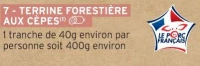 TERRINE FORESTIÈRE AUX CÈPES