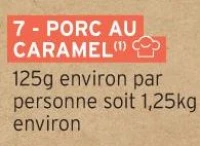 Porc au caramel