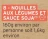 Promo Nouilles aux légumes et sauce soja