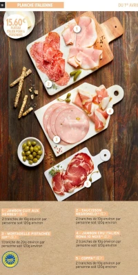 PLATEAU ITALIEN POUR 6 PERSONNES
