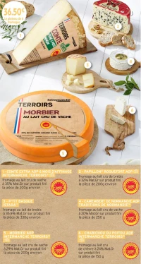 Le plateau de 6 fromages