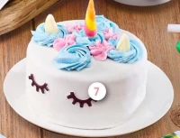 GÂTEAU LICORNE 3D
