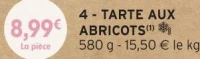 TARTE AUX ABRICOTS