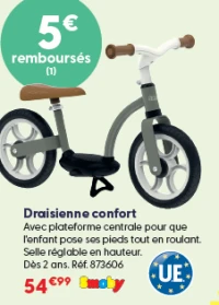 Draisienne confort