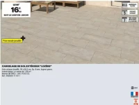 CARRELAGE DE SOL EXTÉRIEUR "LOZÈRE"