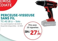 PERCEUSE-VISSEUSE SANS FIL TC-AS 18 Li - Solo Einhell