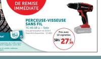 PERCEUSE-VISSEUSE SANS FIL TC-AS 18 Li - Solo