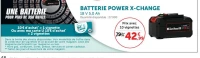BATTERIE POWER X-CHANGE