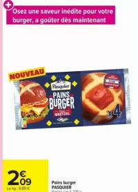 Pains burger PASQUIER