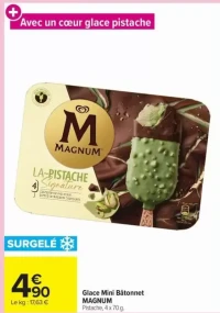 Glace Mini Bâtonnet MAGNUM